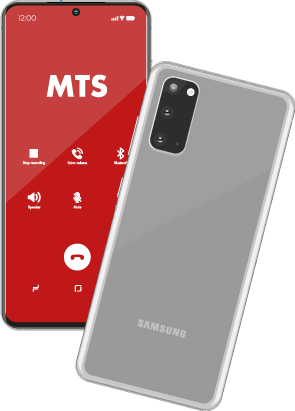 Smartphone con logo de MTS