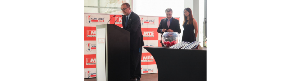 MTS fue el anfitrión del sorteo de la Copa Chile MTS 2017