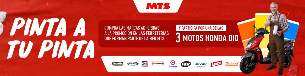 Pinta a tu Pinta en MTS: Compra y Gana una Moto Honda DIO